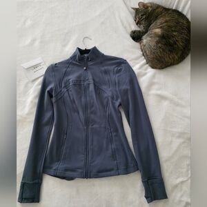 Lululemon Define Jacket Iron Blue Size 6